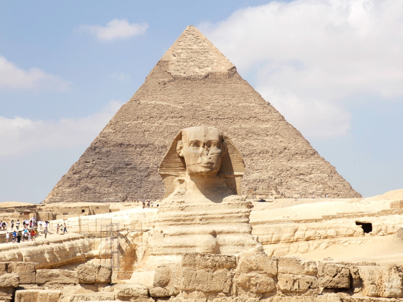 La Sfinge e La Piramide di Chefren, Giza